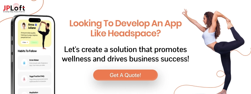 Develop an App Like Headspace CTA